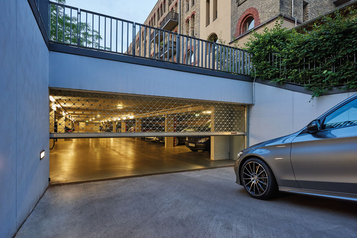 Grilles à enroulement industrielles Hörmann